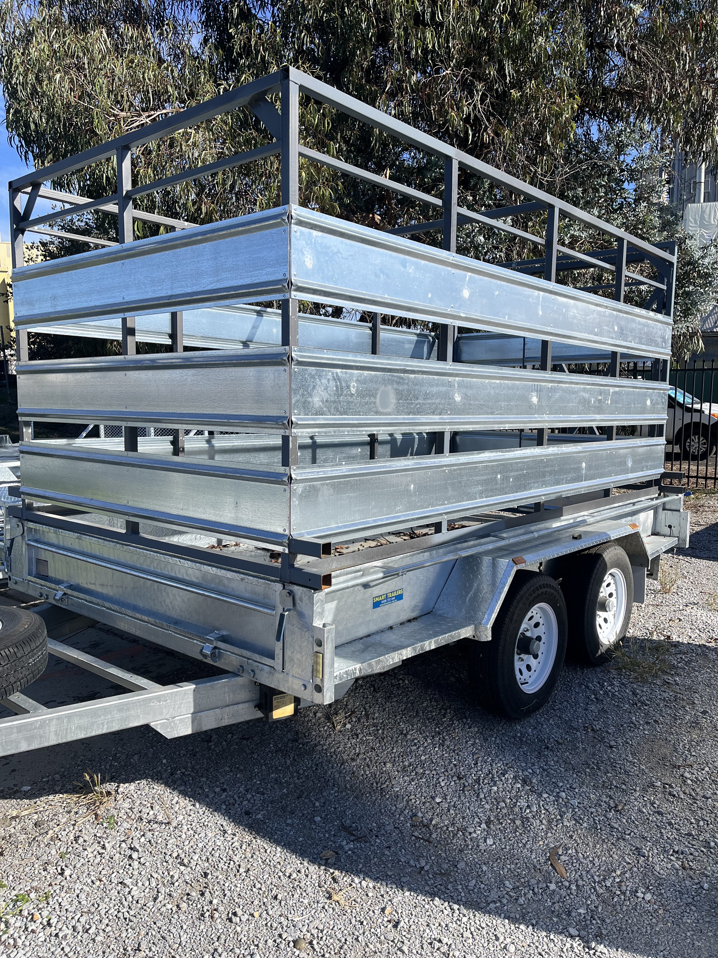 Cattle Trailer Customer build by Smart Trailers